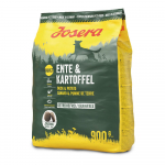 Josera Duck Potato teraviljavaba kuivtoit koertele pardiliha ja kartuliga, 900 g