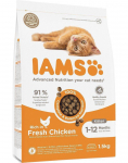 Iams Cat Kitten Chicken kuivtoit kassipoegadele, kanaga, 1,5 kg