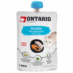 Ontario Salmon Fresh Meat Paste maiustus t&auml;iskasvanud kassidele, 90 g