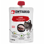 Ontario Lamb Fresh Meat Paste m&auml;rg pasta kassidele lambaliha ja kanaga, 90 g