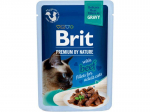 Brit Premium Cat Delicate Fillets in Gravy With Beef m&auml;rgtoit t&auml;iskasvanud kassidele veiselihaga, 85 g