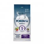 Forza10 MonoDiet Sensitive Skin Medium/Maxi Adult h&uuml;poallergeenne kuivtoit keskmistele ja suurtele tundliku nahaga t&auml;iskasvanud koertele, 10 kg