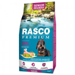 Rasco Premium Senior Small & Medium kuivtoit v&auml;ikestele ja keskmistele seeniorkoertele kanaga ja riisiga, 1 kg