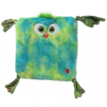 Dog Fantasy Toy Monsters Rustling Chicken Square, pl&uuml;&uuml;sist m&auml;nguasi koertele, sinine/roheline, 28 cm