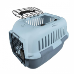 Europet Bernina transpordipuur M/L kassidele ja koertele kuni 10 kg, 49x32x32 cm, metalluksega, sinine