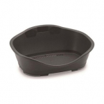 StefanPlast Sleeper 5 plastikust ase koertele, tumehall, 96x68x37.5 cm