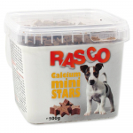 Rasco Snack Mini Stars Calcium maiustused koertele, t&auml;htede kujulised, 0.7 cm, 500 g