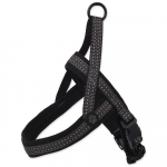 Active Dog Harness Neoprene L traksid koertele, hall, 3,2 cm lai, rinnak 72-90 cm