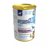 Forza10 Diet h&uuml;poallergeensed konservid koertele hobuselihaga ja riisiga, 400 g
