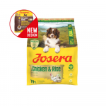 Josera Chicken & Rice kuivtoit t&auml;iskasvanud koertele kanaliha ja riisiga, 12.5 kg