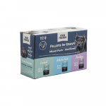 Four Friends Sterilized Mix m&auml;rgtoit steriliseeritud kassidele kastmes, 12x85 g