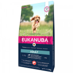 Eukanuba Adult Small And Medium Salmon kuivtoit t&auml;iskasvanud v&auml;ikestele ja keskmistele koertele l&otilde;hega, 2.5 kg