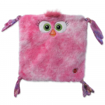 Dog Fantasy Toy Monsters Rustling Chicken Square Pink 28cm kr&otilde;bisev pl&uuml;&uuml;sist m&auml;nguasi koertele