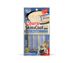 Inaba Churu Skin&Coat Tuna kassimaiused tuunikalaga terve naha ja karvkatte jaoks, 4x14 g