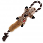 Dog Fantasy Skinneeez TUGS Chipmunk pl&uuml;&uuml;sist m&auml;nguasi koertele ilma t&auml;idiseta koos piiksuva heliga, 35 cm