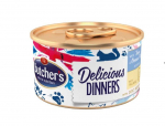 Butcher's Classic Deliciously Different Tuna & Ocean Fish Mousse konservtoit t&auml;iskasvanud kassidele, 85 g