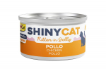GimCat SHINYCAT Jelly Kitten Chicken m&auml;rgtoit kassipoegadele, želees, kanaga, gluteeni- ja suhkruvaba, 70 g