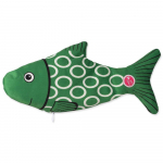 Magic Cat Winter Tale Moving Fish interaktiivne m&auml;nguasi kassile, roheline, 28 cm