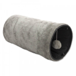 Magic Cat Tunnel Plush Rustling Grey tunnel kassidele, 50x24 cm