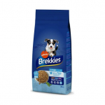 Brekkies Brek Dog Junior t&auml;isv&auml;&auml;rtuslik kuivtoit kutsikatele kanaliha ja k&ouml;&ouml;giviljadega, 20 kg