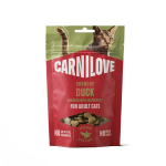 Carnilove Cat Snack Duck With Raspberries kr&otilde;be maius kassidele pardi ja metsiku vaarikaga, 50 g