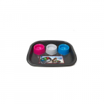 Georplast trio plastist kauss, 2 x 0.9 l, 52x41x9 cm