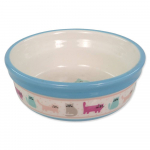 Magic Cat Ceramic Colored Cats keraamiline kauss kassile kassijoonistustega, valge, 12,5 x 5 cm, 300 ml
