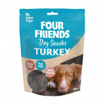 Four Friends Dog Snacks Turkey teraviljavaba maius koertele kalkunilihaga, 200 g