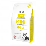 Brit Care Mini Adult Lamb Grain Free teraviljavaba kuivtoit v&auml;ikest t&otilde;ugu t&auml;iskasvanud koertele lambalihaga, 2 kg