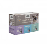 Four Friends Sterilized Mix m&auml;rgtoit kassidele želees lambalihaga, valge kala ja kalkunilihaga, 12x85 g
