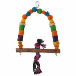 Bird Jewel puidust kiik lindudele v&auml;rvilise s&otilde;lmega, 32 cm