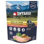 Ontario Turkey, Chicken And Vegetables In Broth m&auml;rg toit koertele ja kutsikatele, 300 g