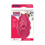 KONG ZoomGroom Raspberry hari koerte karvkatte hooldamiseks ja massaažiks