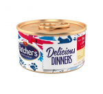 Butchers Classic With Beef And Liver Mousse t&auml;isv&auml;&auml;rtuslik m&auml;rgtoit t&auml;iskasvanud kassidele, 85 g