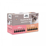Four Friends Adult in Jelly Mix 12-pack Salmon x6, Chicken x6 konservid kassidele želees, 12x85 g