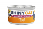 GimCat ShinyCat Jelly Sterilised Chicken konservtoit steriliseeritud kassidele, 70 g