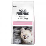Four Friends Kitten Grain Free teraviljavaba kuivtoit kassipoegadele pardi, kalkuni, kana ja l&otilde;hega, 2 kg