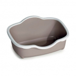 StefanPlast Tres Chic Open kassiliivakast, valge/puderroosa, suurus 56x38.5x26 cm