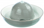 Trixie Vital Flow Ceramic automaatne joogikauss koertele ja kassidele, 1.5 l, &oslash; 28 x 12 cm, hall/valge