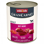 Animonda Gran Carno Adult Beef And Heart m&auml;rgtoit t&auml;iskasvanud koertele, 800 g