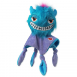 Dog Fantasy Toy Monsters Scarecrow Squeaky Furry Blue with Blanket pl&uuml;&uuml;sist m&auml;nguasi koertele koos piiksuja, sinine, 28 cm