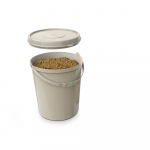 Georplast toidun&otilde;u Crocky kaanega, 5.5 l, &oslash;19.5xh23 cm
