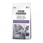 Four Friends Sensi Cat Grain Free monoproteiinne teraviljavaba kuivtoit allergilistele kassidele pardilihaga, 2 kg