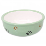 Magic Cat Ceramic Bowl With Paws helesinine keraamiline kauss kassidele, 13 cm x 5 cm, 330 ml