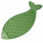 Epic Pet Lick&Snack Fish silikoonist lakkumismatt kassile, roheline, 28x11,5 cm