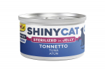 GimCat ShinyCat Jelly Sterilized Tuna konservtoit steriliseeritud kassidele tuuniga, 70 g