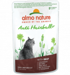 Almo Nature Holistic Anti Hairball veiselihaga m&auml;rgtoit kassile, 70 g
