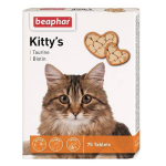 Beaphar Kitty's + Taurine + Biotin vitamiinitabletid kassidele, 75 tk.