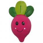 Dog Fantasy Beetroot Latex m&auml;nguasi koertele piiksuja, 14 cm