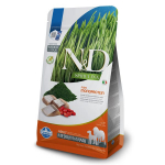 Farmina N&D Grain Free Adult M/L teraviljavaba kuivtoit keskmist ja suurt t&otilde;ugu t&auml;iskasvanud koertele heeringa ja spirulinaga, 7 kg